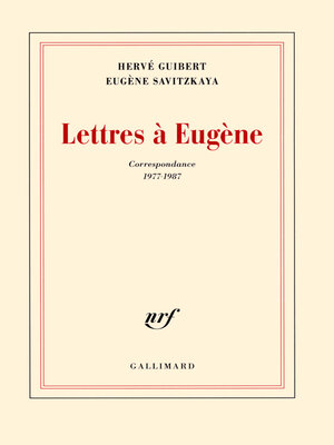 cover image of Lettres à Eugène (Correspondance 1977-1987)